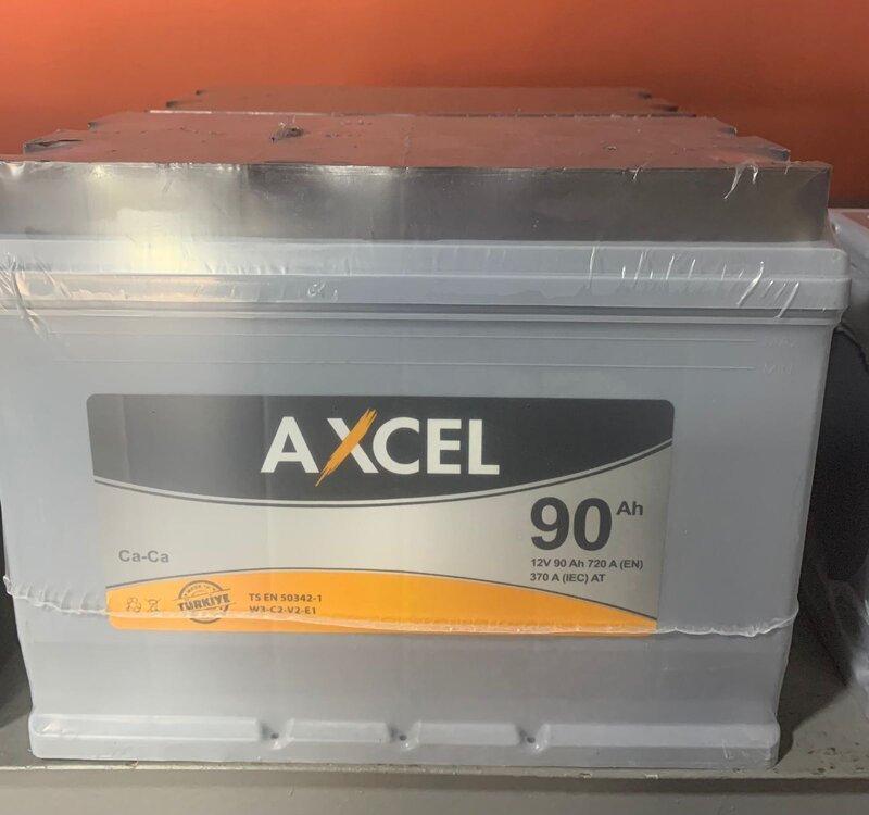 Axcel Akkumulyator (Sağ – Sol ) 90AH 720A(EN) Asiya