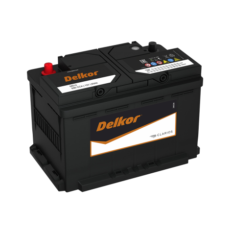 Delkor Akkumulyator (Sol +) 80AH 760 A(EN) Evro