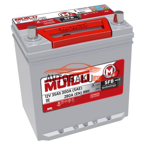 Mutlu Akkumulyator ( Sağdan ) 35AH 300A(EN) Asiya