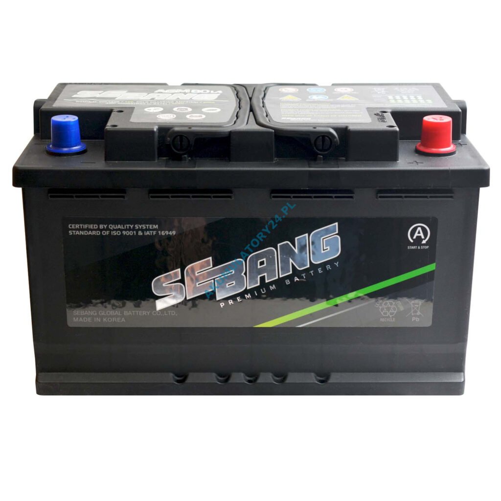 Sebang Akkumulyator (Sağ ) 80AH 680A(EN) Asiya