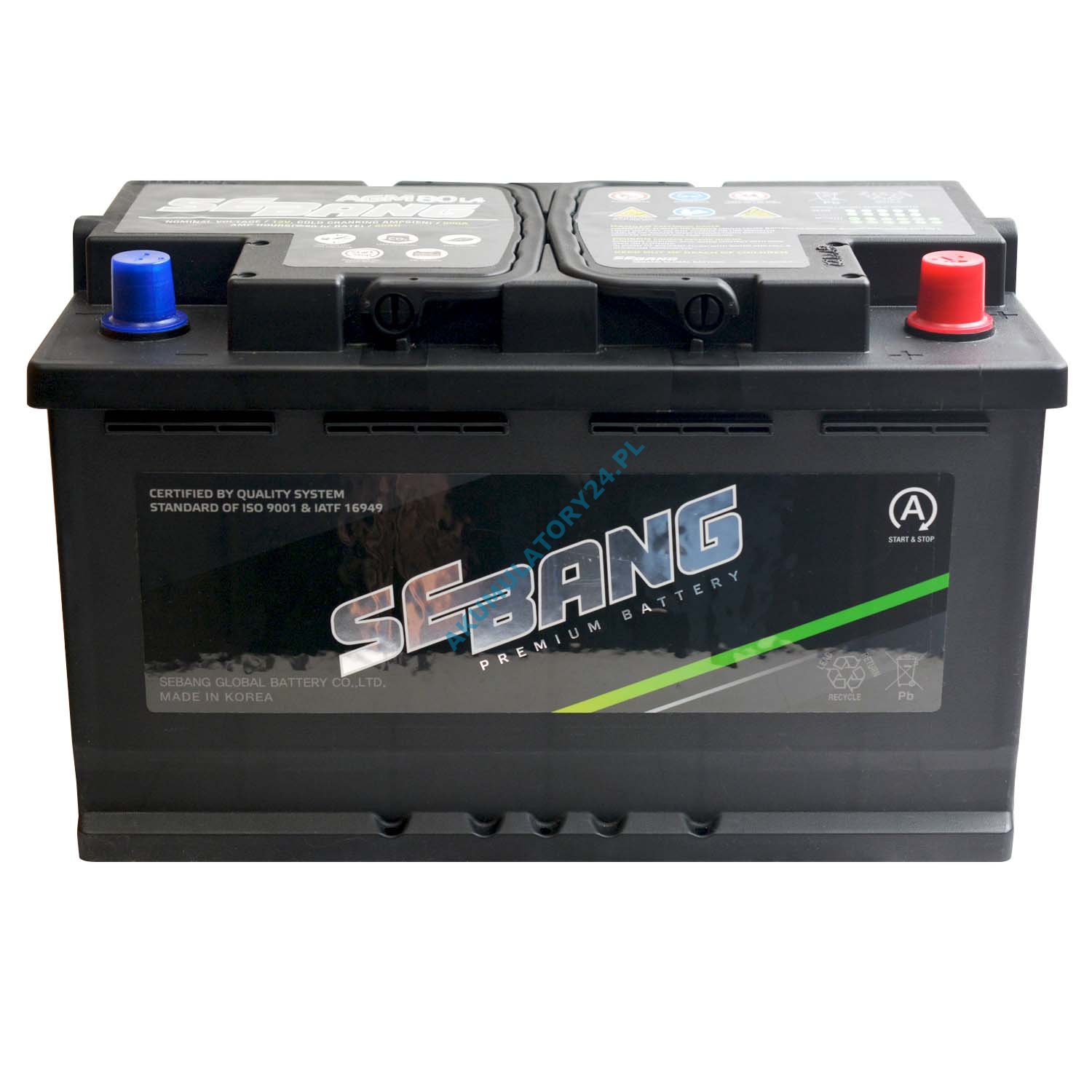 Sebang Akkumulyator (Sağ ) 80AH 680A(EN) Asiya