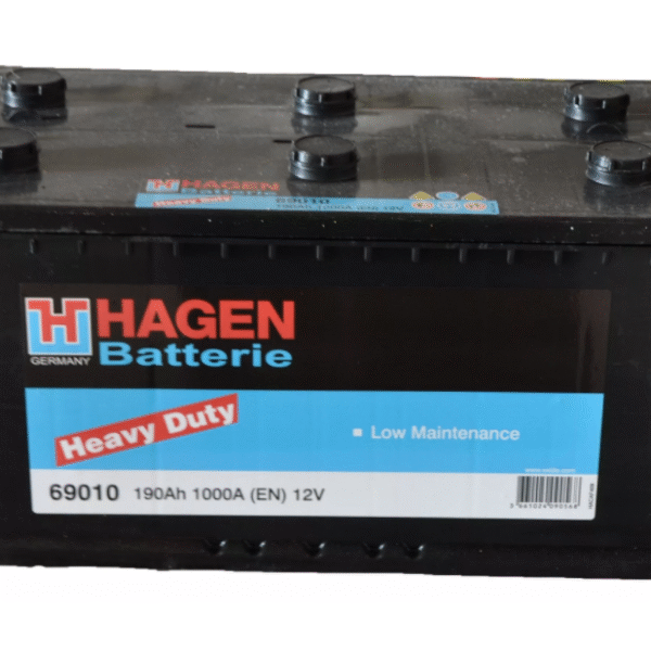 Hagen Akkumulyator ( Sağdan ) 190AH 1000A(EN) Yük
