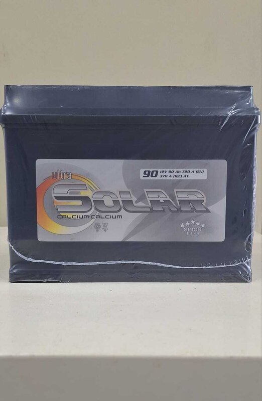 Solar Akkumulyator ( Sağ – Sol ) 90AH 720A(EN) Asiya