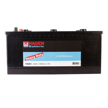 Hagen Akkumulyator ( Soldan ) 235AH 1300A(EN) Yük