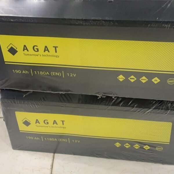 Agat Akkumulyator ( Sağ - Sol ) 190AH 1180A(EN) Yük