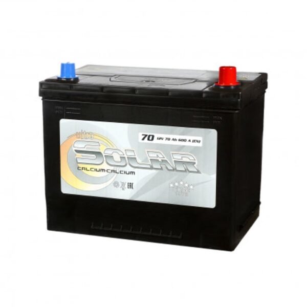 Solar Akkumulyator ( Sağ – Sol ) 70AH 600A(EN) Asiya