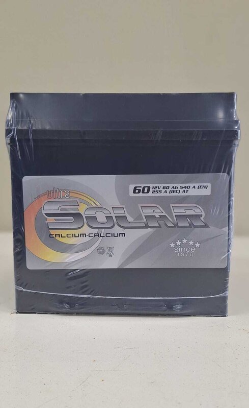 Solar Akkumulyator ( Sağ – Sol ) 60AH 540A(EN) Evro