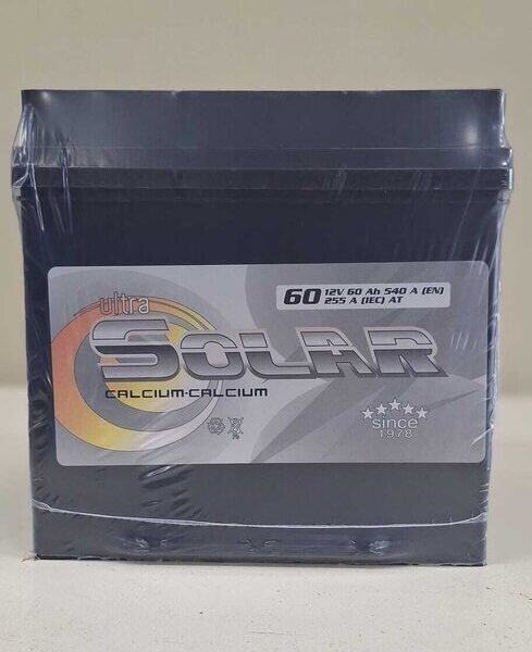 Solar Akkumulyator ( Sağ – Sol ) 60AH 540A(EN) Asiya