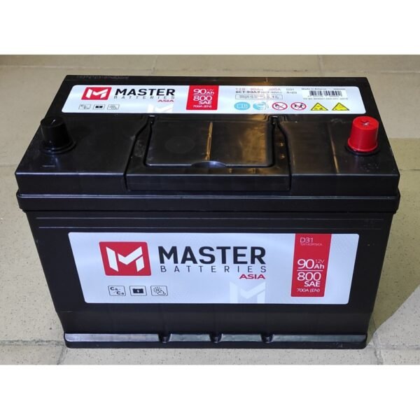 Master Akkumulyator ( Sağ - Sol ) 90AH 700A(EN) Asiya