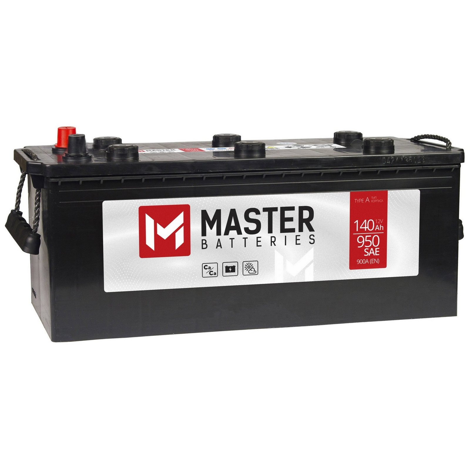 Master Akkumulyator ( Sağdan ) 140AH 900A(EN) Yük