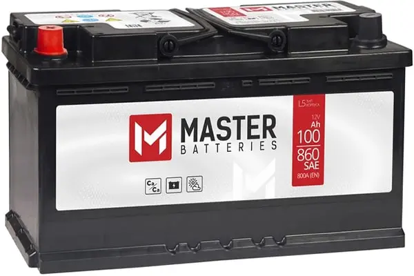 Master Akkumulyator ( Sağdan ) 100AH 800A(EN) Evro