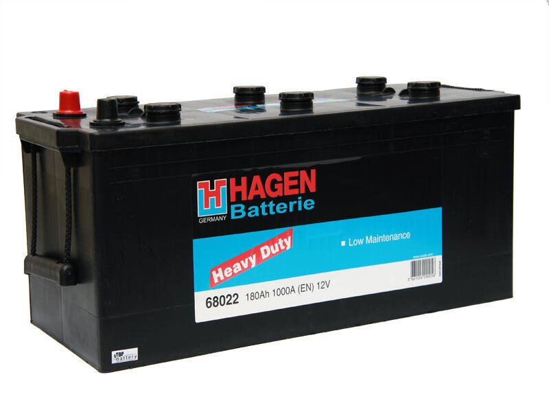 Hagen Akkumulyator ( Soldan ) 180AH 1000A(EN) Yük