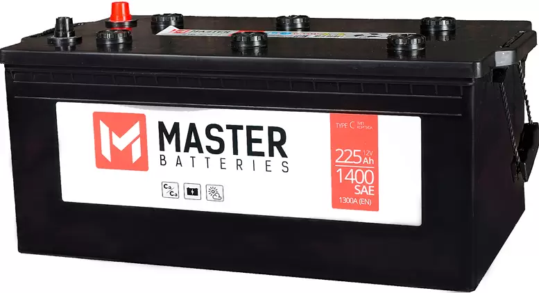 Master Akkumulyator ( Soldan ) 225AH 1300A(EN) Yük