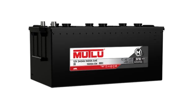 Mutlu Akkumulyator ( Sağdan ) 240AH 1600A(EN) YÜK