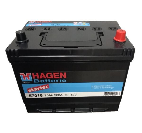 Hagen Akkumulyator ( Sağdan ) 70AH 560A(EN) Starter