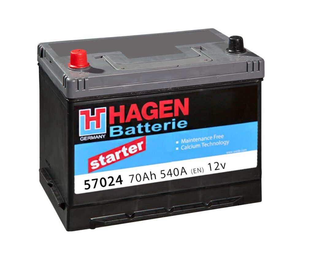 Hagen Akkumulyator ( Soldan ) 70AH 540A(EN) Starter